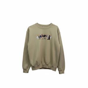 Gildan Taylor Swift The Eras Tour Outfits Crew Neck Sweatshirt Small Beige Tan